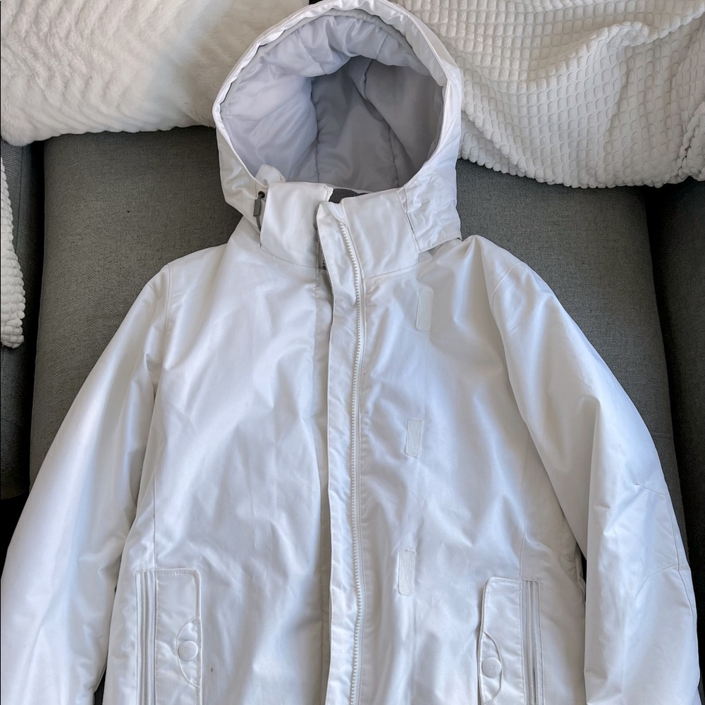 White firefly ski jacket - small - womens